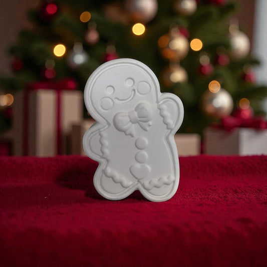 Bonhomme pain d’épices en jesmonite