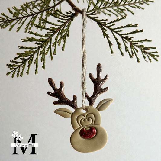 Suspension renne / gnomes